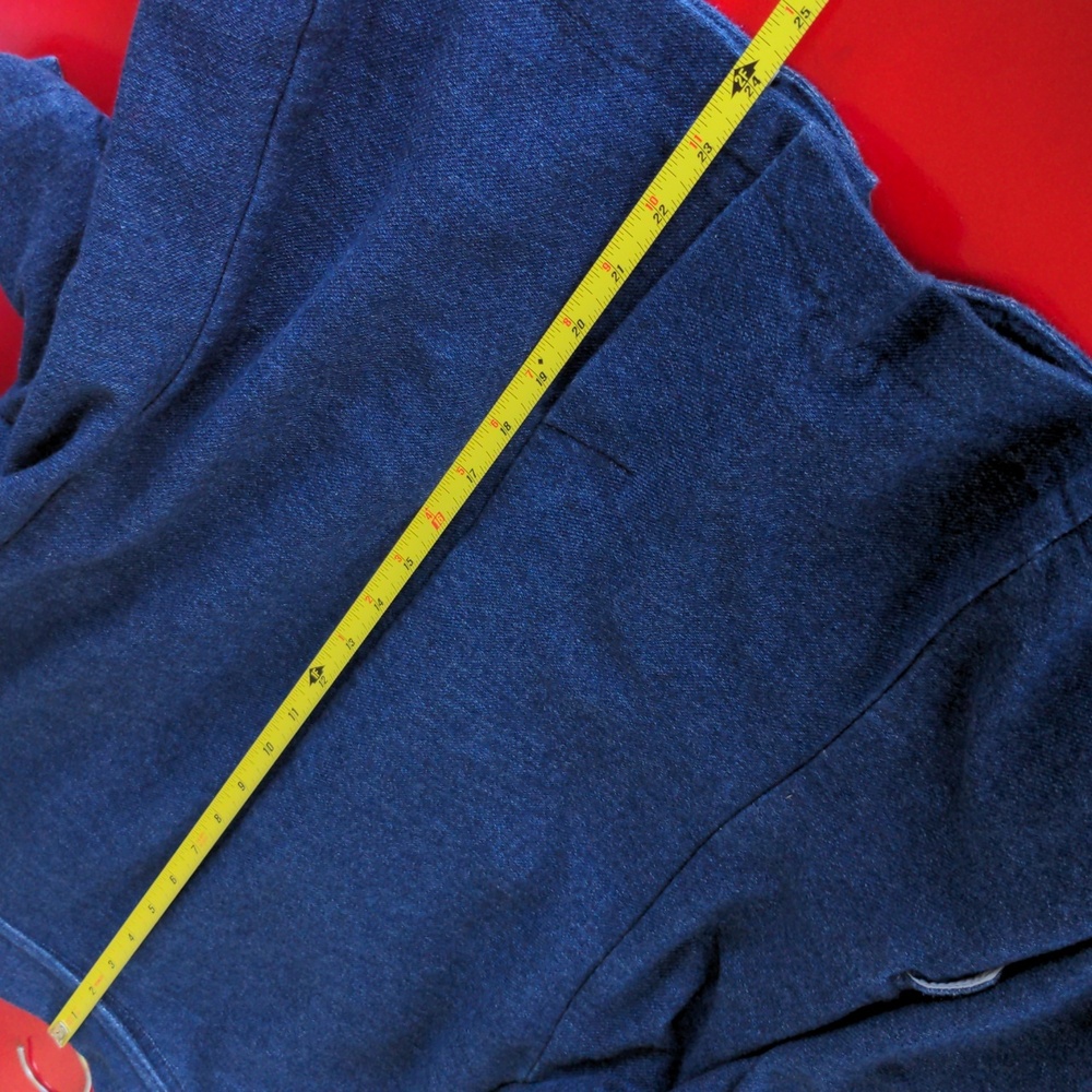 Talbots Blue Denim Jacket, Medium - image 5